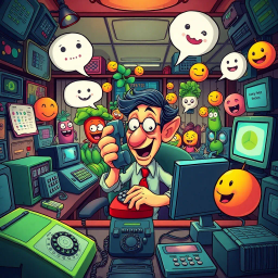 Whose Hello Is It Anyway? - Text-based game