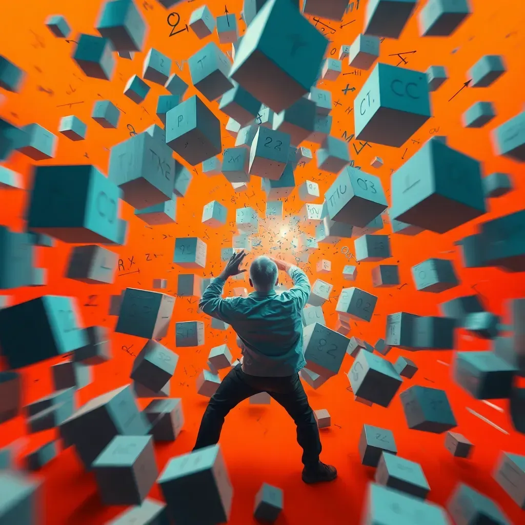 Spinning Cube Chaos