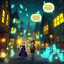 Hello, Whose Ghost Is It Anyway? - Text-based game