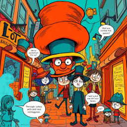 Whose Hat Is It Anyway? - Text-based game