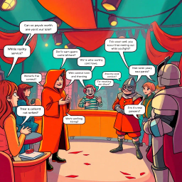 Whose Hello Is It Anyway? - Text-based game