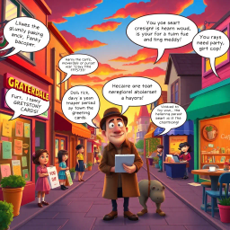 Whose Hello Is It Anyway? - Text-based game