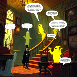 Hello, Whose Ghost Is It Anyway? - Text-based game