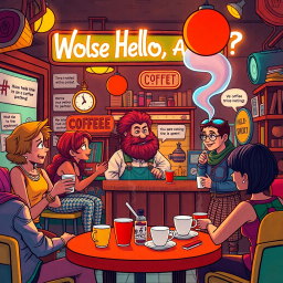 Whose Hello Is It, Anyway? - Text-based game