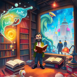 Whose Hello Is It Anyway? - Text-based game