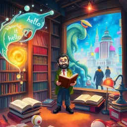 Whose Hello Is It Anyway? - Text-based game