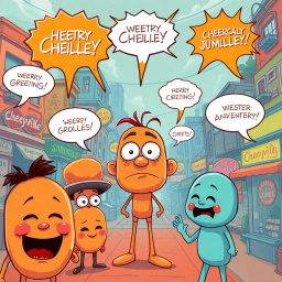 Whose Hello Is It Anyway? - Text-based game