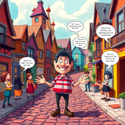 Whose Hello Is It Anyway? - Text-based game