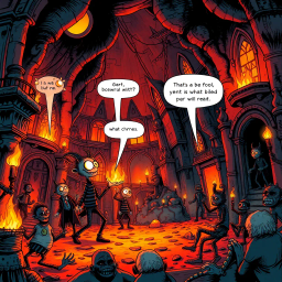 Whose Hell Is It Anyway? - Text-based game