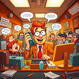 Whose Hello Is It Anyway? - Text-based game