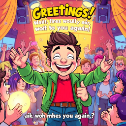 Whose Hello Is It Anyway? - Text-based game