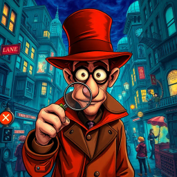 Whoss: The Ultimate Identity Game - Text-based game