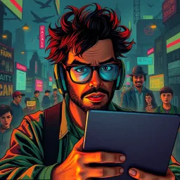 Blogscraper: The Viral Heist - Text-based game