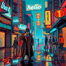 Whodunit: The Hello Heist - Text-based game