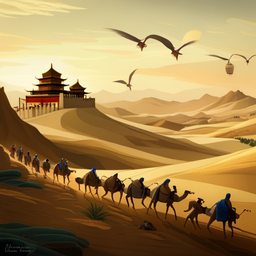 Silk Road Saviors - Text-based game