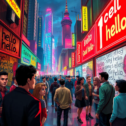 Whose Hello Is It Anyway? - Text-based game