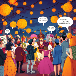 Heads Up: Whose Hello Is It Anyway? - Text-based game