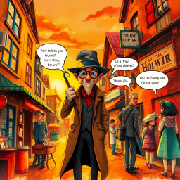 Whose Hello Is It Anyway? - Text-based game