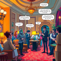 Whose Hello Is It Anyway? - Text-based game