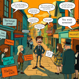 Whose Hello Is It Anyway? - Text-based game