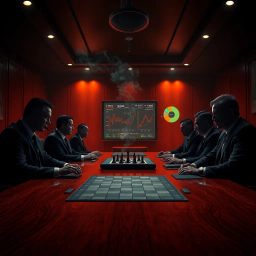 Boardroom Conspiracy - Text-based game