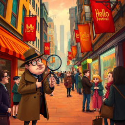 Whose Hello Is It Anyway? - Text-based game