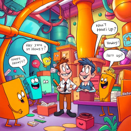 Whose Hello is it Anyway? - Text-based game