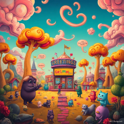 Whose Hello Is It Anyway? - Text-based game