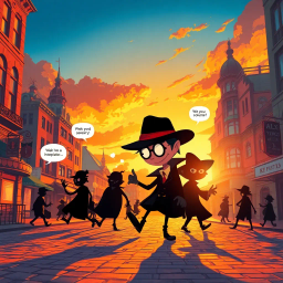 Whose Shadow Is That? - Text-based game