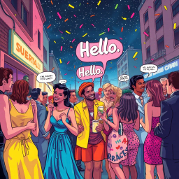 Whose Hello Is It Anyway? - Text-based game
