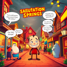 Whose Hello Is It Anyway? - Text-based game