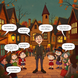 Whose Hello Is It Anyway? - Text-based game