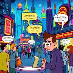 Whose Hello Is It Anyway? - Text-based game