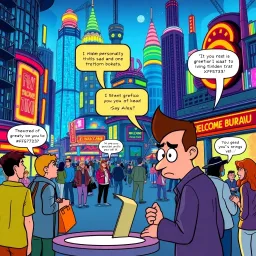 Whose Hello Is It Anyway? - Text-based game