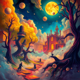 Dreamweavers: Whose Nightmare Is It Anyway? - Text-based game