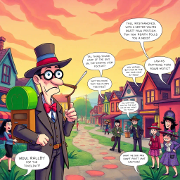 Whose Hello Is It Anyway? - Text-based game