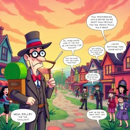 Whose Hello Is It Anyway? - Text-based game