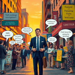 Whose Hello Is It Anyway? - Text-based game