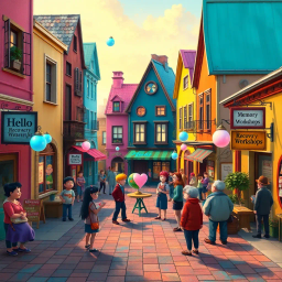 Whose Hello Is It Anyway? - Text-based game