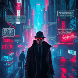 Whispers in the Digital Abyss - Text-based game