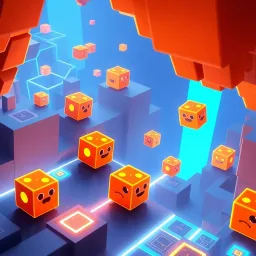 Spinning Cube Quest - Text-based game
