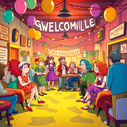 Whose Hello Is It Anyway? - Text-based game