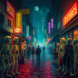 Bone Brigade: The Reckoning - Text-based game