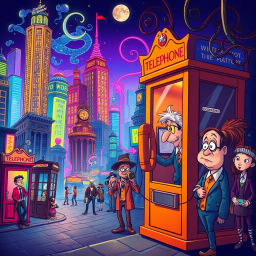 Whose Hello Is It Anyway? - Text-based game