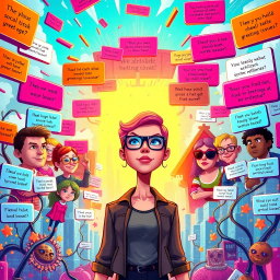 Social commentary text games