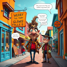 Whose Hello Is It Anyway? - Text-based game