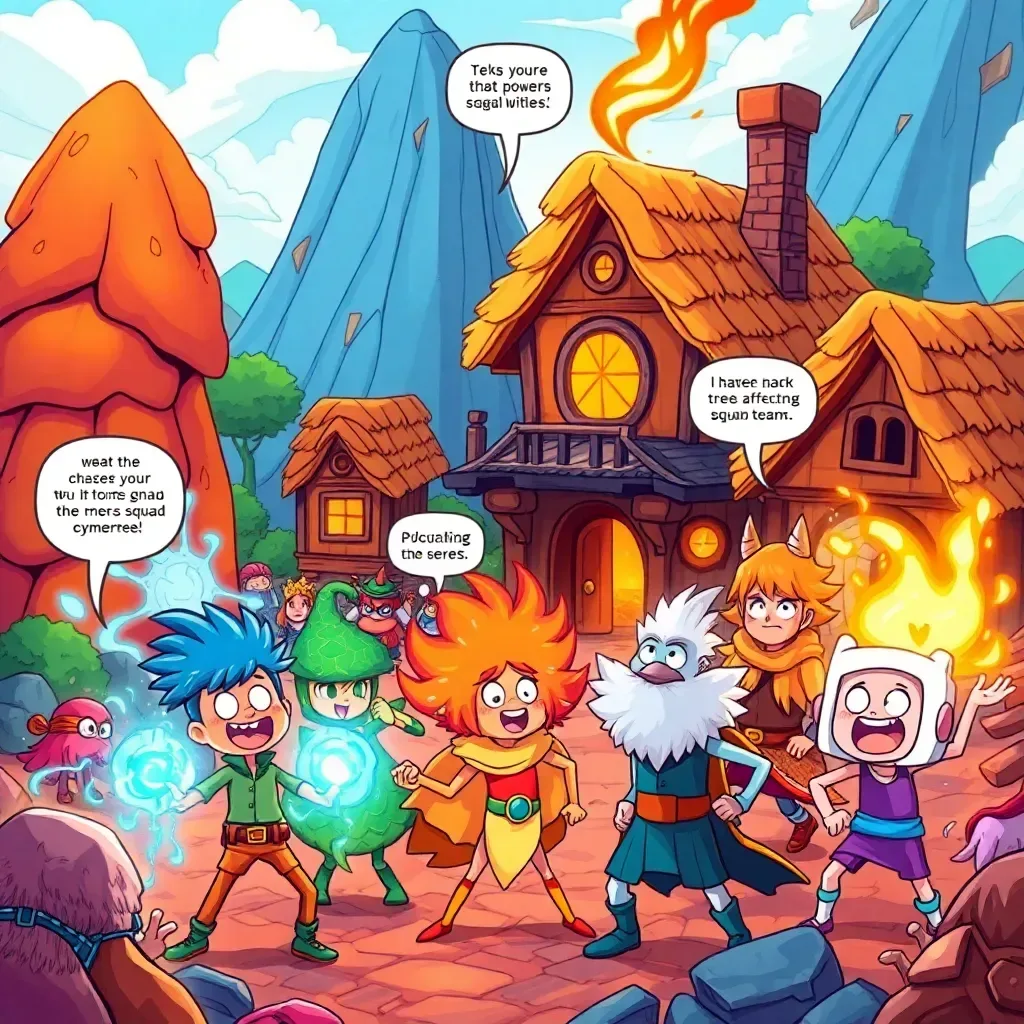 Whose Squad? Battle of the Elements!