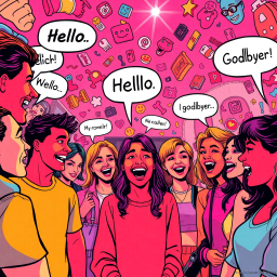 Whose Hello Is It Anyway? - Text-based game