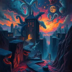 Whose Nightmare Is It Anyway? - Text-based game
