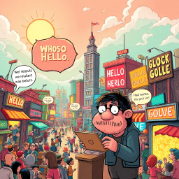 Whose Hello is it Anyway? - Text-based game